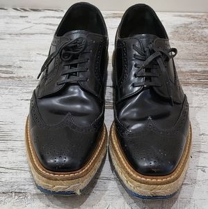 prada wingtip sneakers